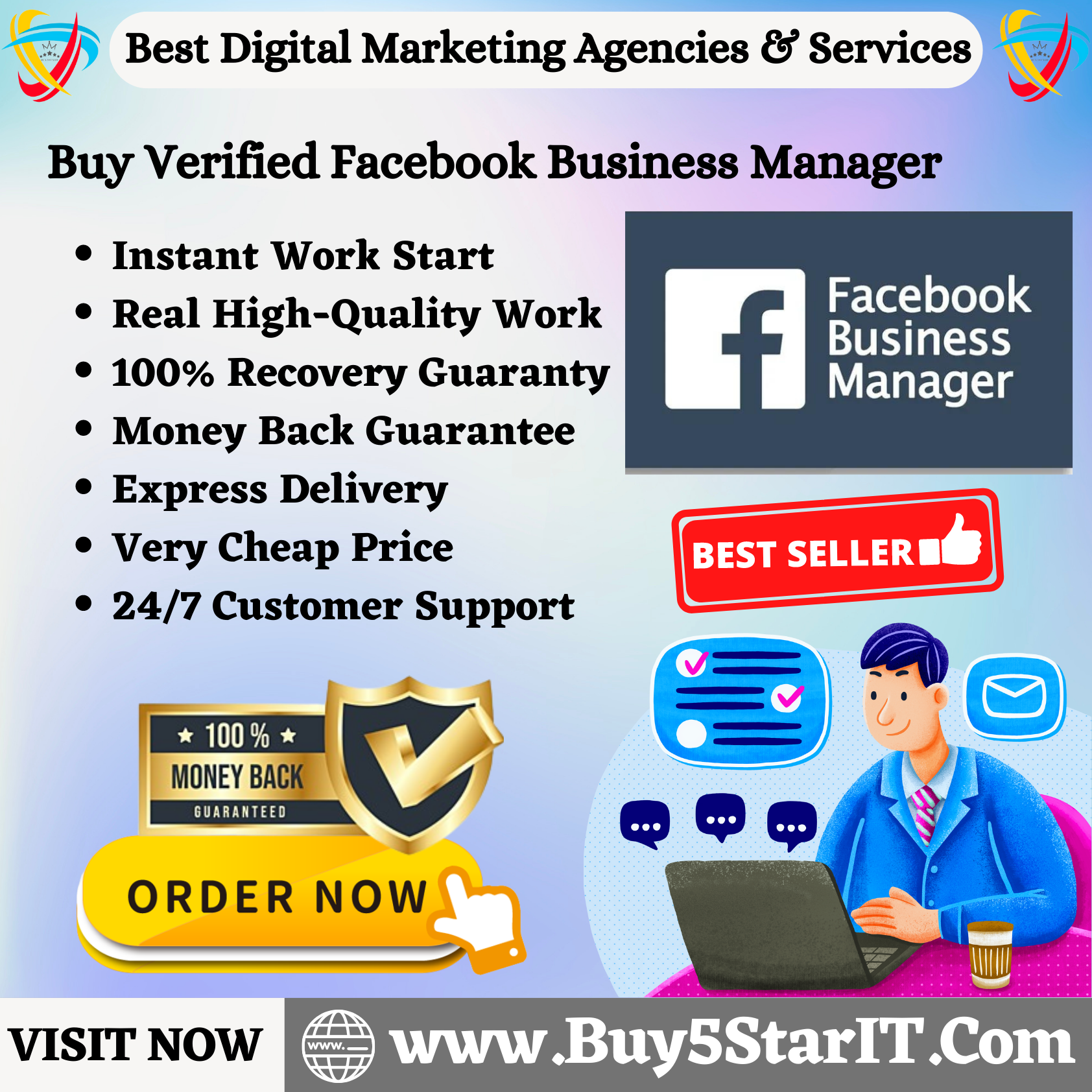 Buy Verified Facebook Business Manager - 100% Cheap Verified BM Seller